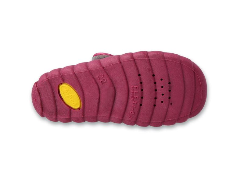 Гъвкави бебешки пантофки, Розови,Befado Flexi B-soft System 465P168