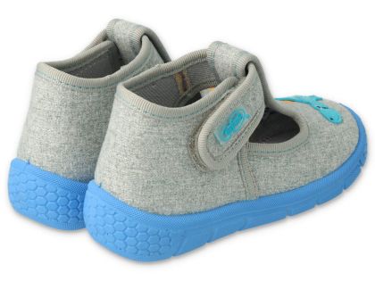 Бебешки текстилни обувки Befado Honey 631P043, Сиви