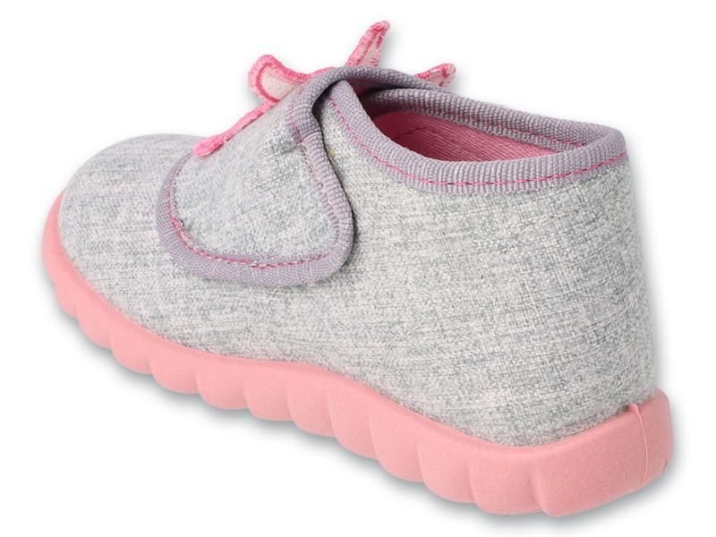 Бебешки пантофки с пяна,Сиви, Befado Flexi B-soft System 454P035